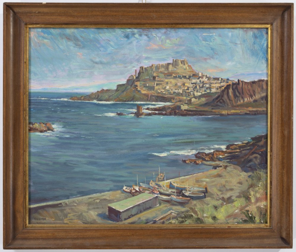 raffaele collina: Marina a Castelsardo, Sassari